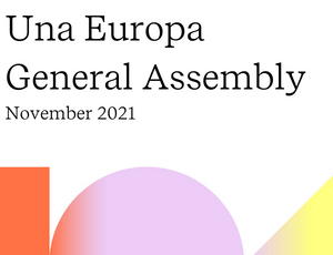 Una Europa General Assembly: November 2021